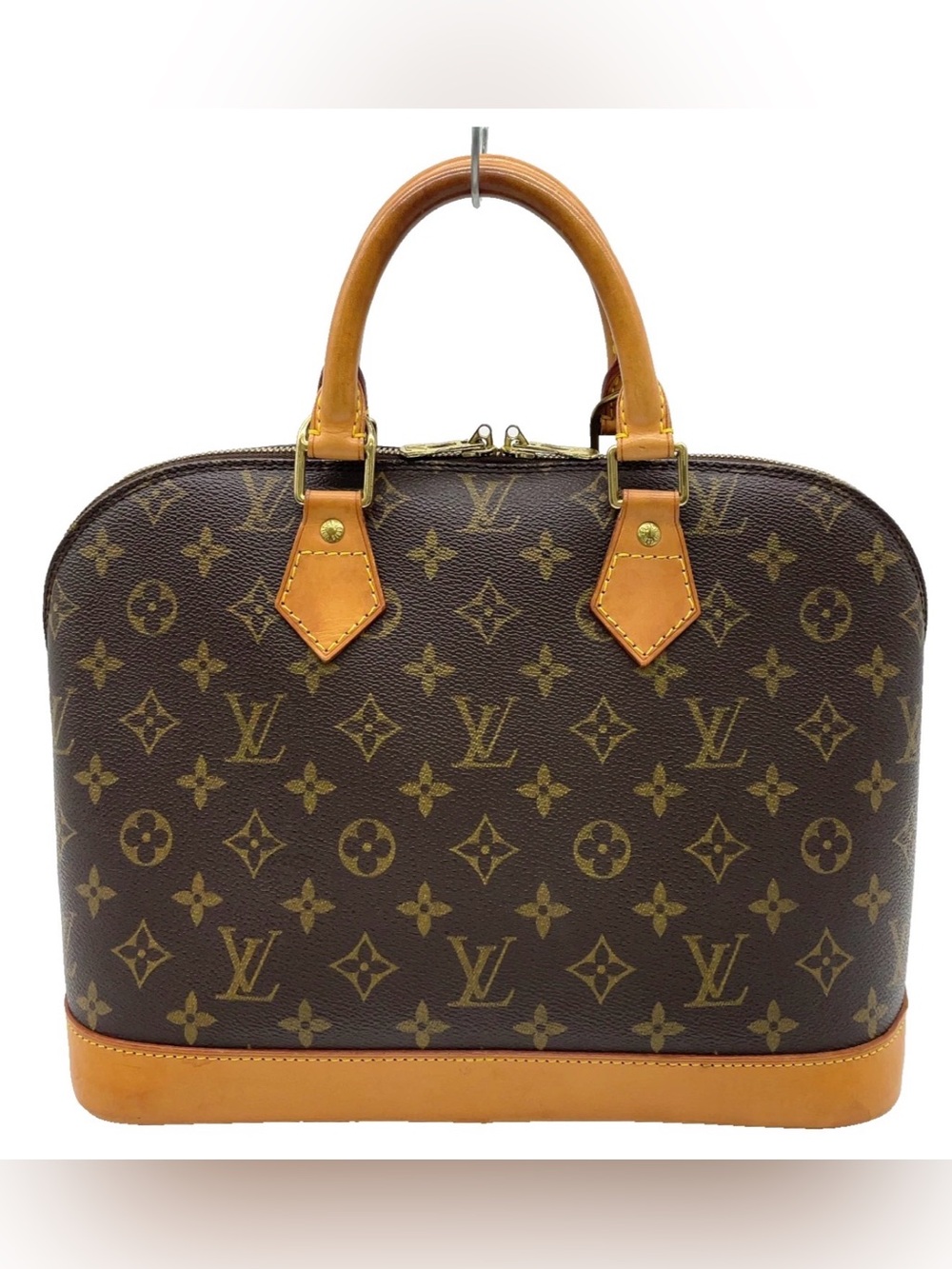 Louis Vuitton Monogram Alma PM with lock & key, luggage tag, dust bag, and COA.